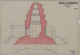 Baksei Chamkrong - tour centrale: coupe EO (Coupe).