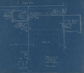 Angkor Thom - Relevé au Sud d'Angkor Thom (Plan).