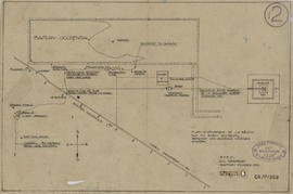 Baray Occidental - localisation des vestiges (Plan).