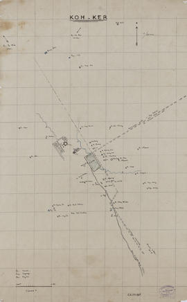 Koh Ker - plan d'ensemble (Plan).