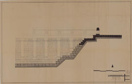 Angkor Vat - Chaussée ext. O, esc. E, douve S (Coupe).