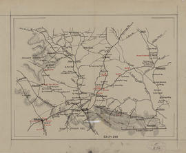 Koh Ker, Région NE - situation des temples (Plan).