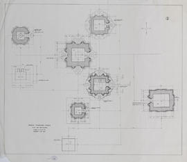 Trapeang Phong (Pr.) - Plan des sanctuaires (Plan).