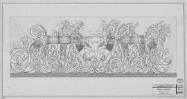 Prah Einkosei - tour centrale: linteau E (Élévation).