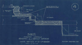 Angkor Thom - Rempart entre l'angle NO et Ta Kev (Plan).