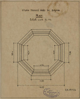 Bayon - stupa env. Bayon (Plan).