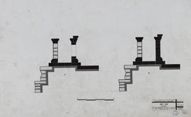 Vat Ek - 1e enc., gal. E, moitié S: coupes EO vues vers S (Coupe).