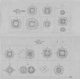 Bakong - 3e enc.: vestiges N° 1 à 16 (Plan).