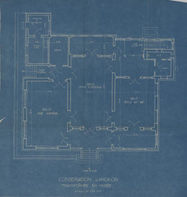 Siem Reap - Musée de la Conservation d'Angkor (Plan).