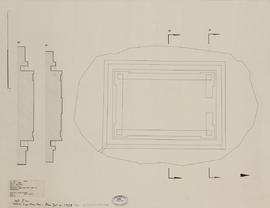 Vat Phu - cellule type Han Cei (par J. Dumarçay) (Coupe, Plan).