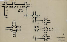 Bayon - 1e enc. et 2e enc., quadrant NE: étape 1 (Plan).