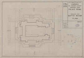 Angkor Thom, Palais Royal - cour I, éd. SE (Plan).