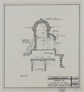 Angkor Vat - 3e enc., galerie S, aile O (Coupe).