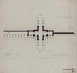 Angkor Vat - 4e enc., G IV/O, pavillon S (Plan).