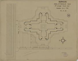 Baphuon - 3e enc., biblio. SE (Plan).