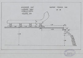 Angkor Vat - chaussée ext. O (Coupe).