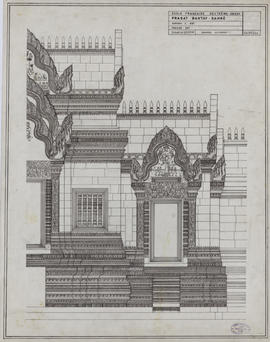 Bantay Samré - 1e enc., G I/E: face E (Élévation).