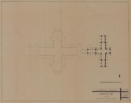 Angkor Vat - Terrasse cruciforme (Plan).