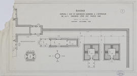 Bakong - 1e enc., G I/E, coté E, partie S: bâtour annexes (Plan).