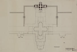 Ter. des Eléphants - perron central (Plan).