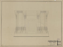 Pr. Kravanh - tour 3/S: face N, état avant restauration (Élévation).