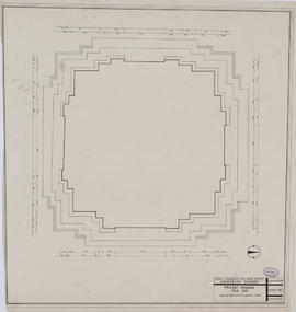 Pr. Kravanh - tour 3/S, 1e faux-étage: plan de restitution (Plan).