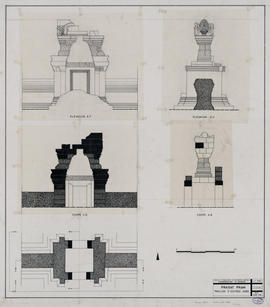 Pr. Pram - G I/N (Coupe, Élévation, Plan).