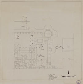 Bayon - 1e enc. et 2e enc., quart NE: localisation des sondages (Plan).