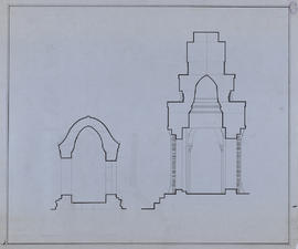 Phimeanakas - gal. N et G I/N: coupes (Coupe).