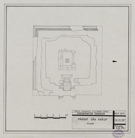 Prasat Sâk Krâop - plan (Plan).