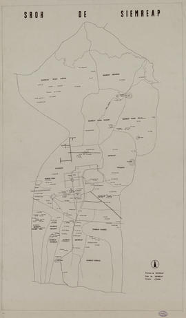 Siem Reap - Srok de Siem Réap (Plan).