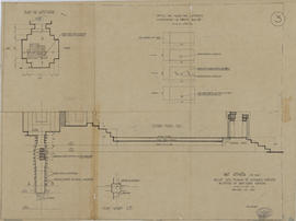 Vat Athvear - tour centrale: sondage (Coupe, Détails, Plan).