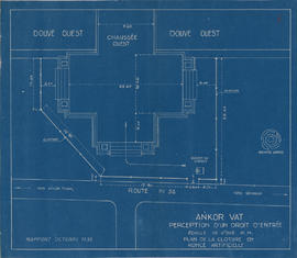 Angkor Vat - Clôture: droit d'entrée (Plan).