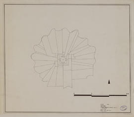 Bayon - 1e enc., tour centrale et tour 4: couronnements (Plan).