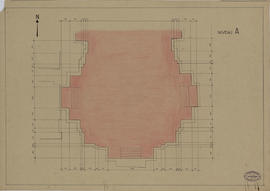 Baksei Chamkrong - tour centrale: plan des soubassements (Plan).