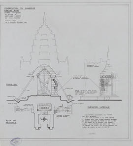 Pr. Prei - vestibule: schéma de dépose (Élévation).