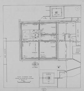 Angkor Thom - Pr. n° 64, SE Angkor Thom, pavillon E (Plan).