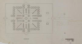 Phnom Bakheng - plan de nivellement (Plan).