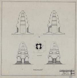 Pre Rup - tour A5 (Coupe, Élévation).