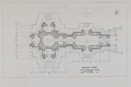 Bantay Samre - 1e enc., tour centrale et mandapa (Plan).