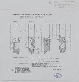 Baray Oriental - fragts stèle K.530 (Détails).