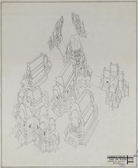 Chau Say Tevoda - perspective d'ensemble (Perspective).