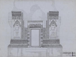 Pr. Kravanh - tour 1: face E (Élévation).