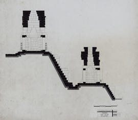 Ta Kev - 1e enc. et 2e enc., G I/N et G II/N, coupe NS vue vers O (Coupe).