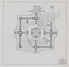 Baphuon - 1e enc. et 2e enc. (Plan).