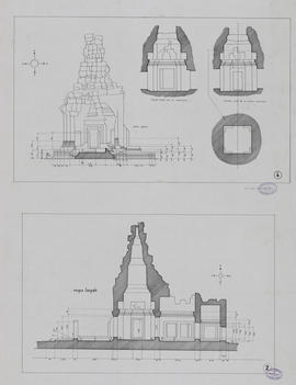 Baphuon - G III/S: coupe (Coupe).