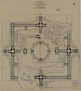 Baphuon - 1e enc. et 2e enc.: plan d'ensemble (Plan).