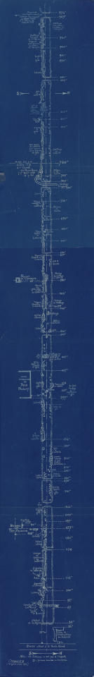 Angkor Thom - Levées de terres et vestiges au N de Prah Palilay (Plan).