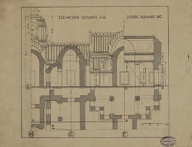 Bayon - 1e enc., G I/E ? (Coupe, Élévation).