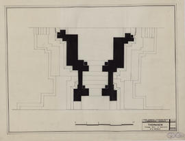 Thommanon - vestibule entre tour centrale et mandapa (Plan).